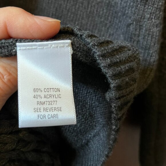 Apt. 9 grey tunic sweater size M - Picture 6 of 6